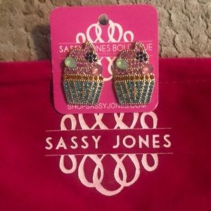 Sassy Jones Cupcake Studs